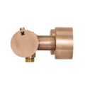 Opbouw thermostaat douche PVD Koper RVS 3