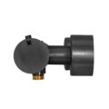 Opbouw thermostaat douche PVD Zwart RVS 3