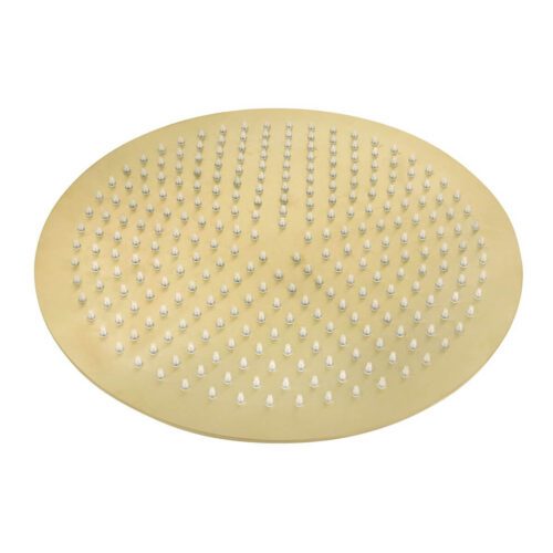 Regendouche rond PVD Goud RVS (1)